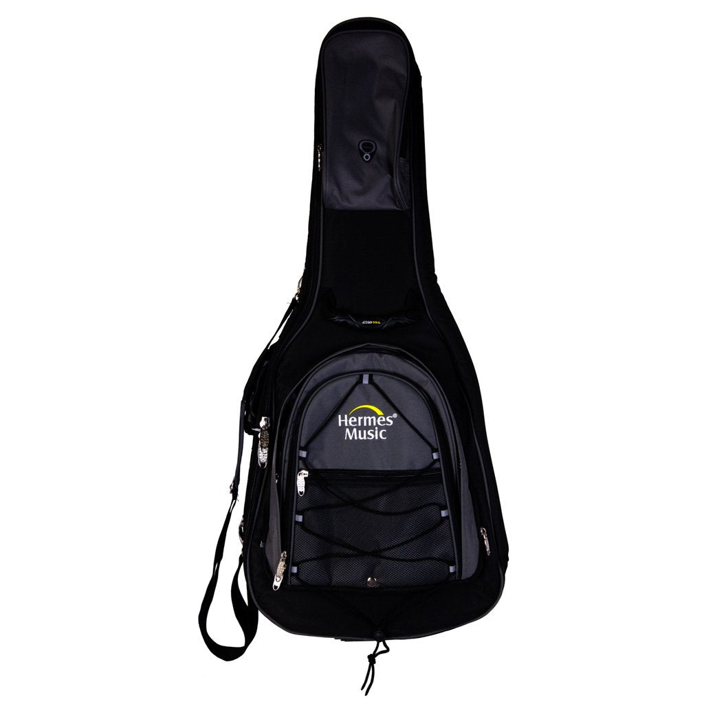 Pro-Lok Gig Bag for electric Guitar with Backpack - Gray-Guitar Cases & Gig Bags-Pro-Lok- Hermes Music